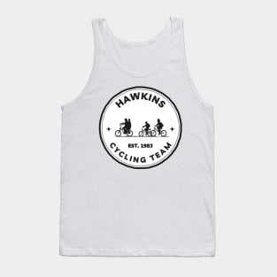 Hawkins Cycling Team II - White - Funny Tank Top